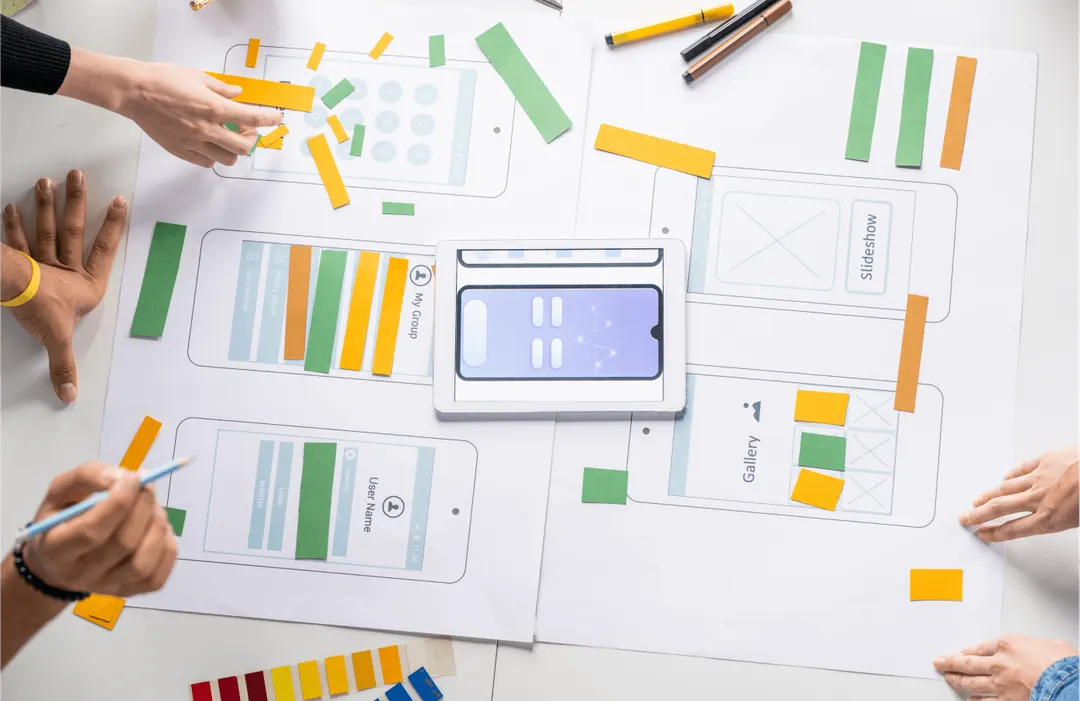 Mobile app design expertise showcase
